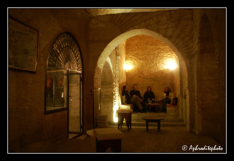208 Kairouan,le cafe maure de notre hetel La kasbah